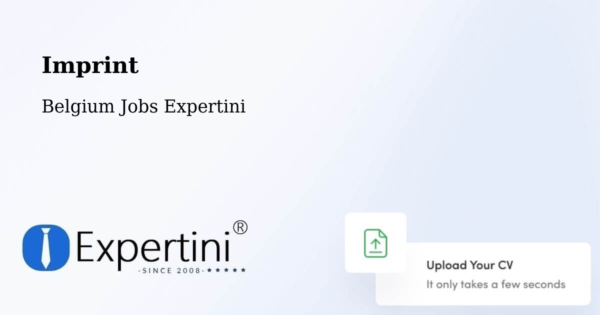 Imprint – Saint Hubert - Belgium Jobs Expertini